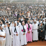 Karnataka Christians' protest