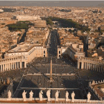 St Peter's Square in Vatican