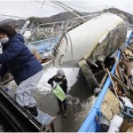 Rescue work on in Japan