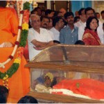Sai Baba dead body