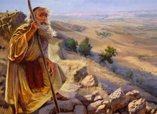 Moses on Pisgah